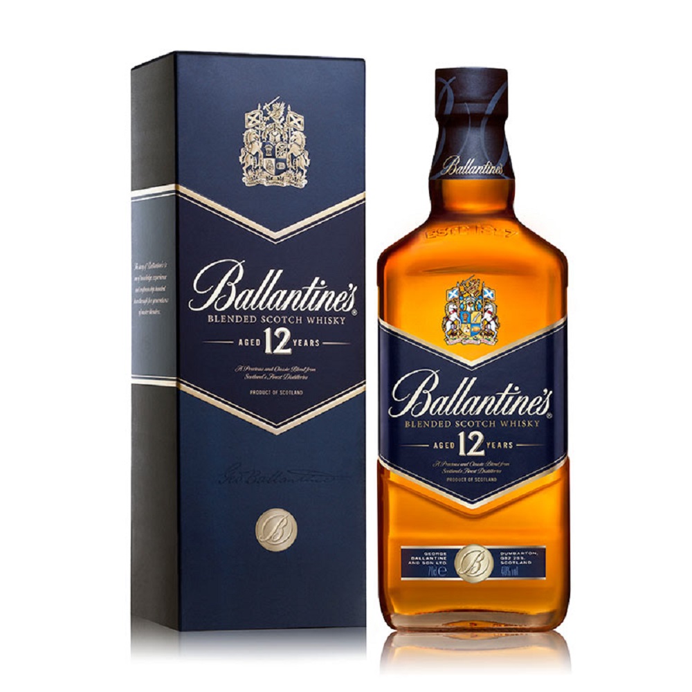 百齡罈金璽12年威士忌700ml Ballantine's 12 Year Scotch Whisky 700ml