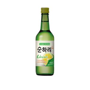 韓國燒酒初飲初樂-金桔 360ml 初飲初樂金桔燒酒 Chum Churum Calamansi Soju