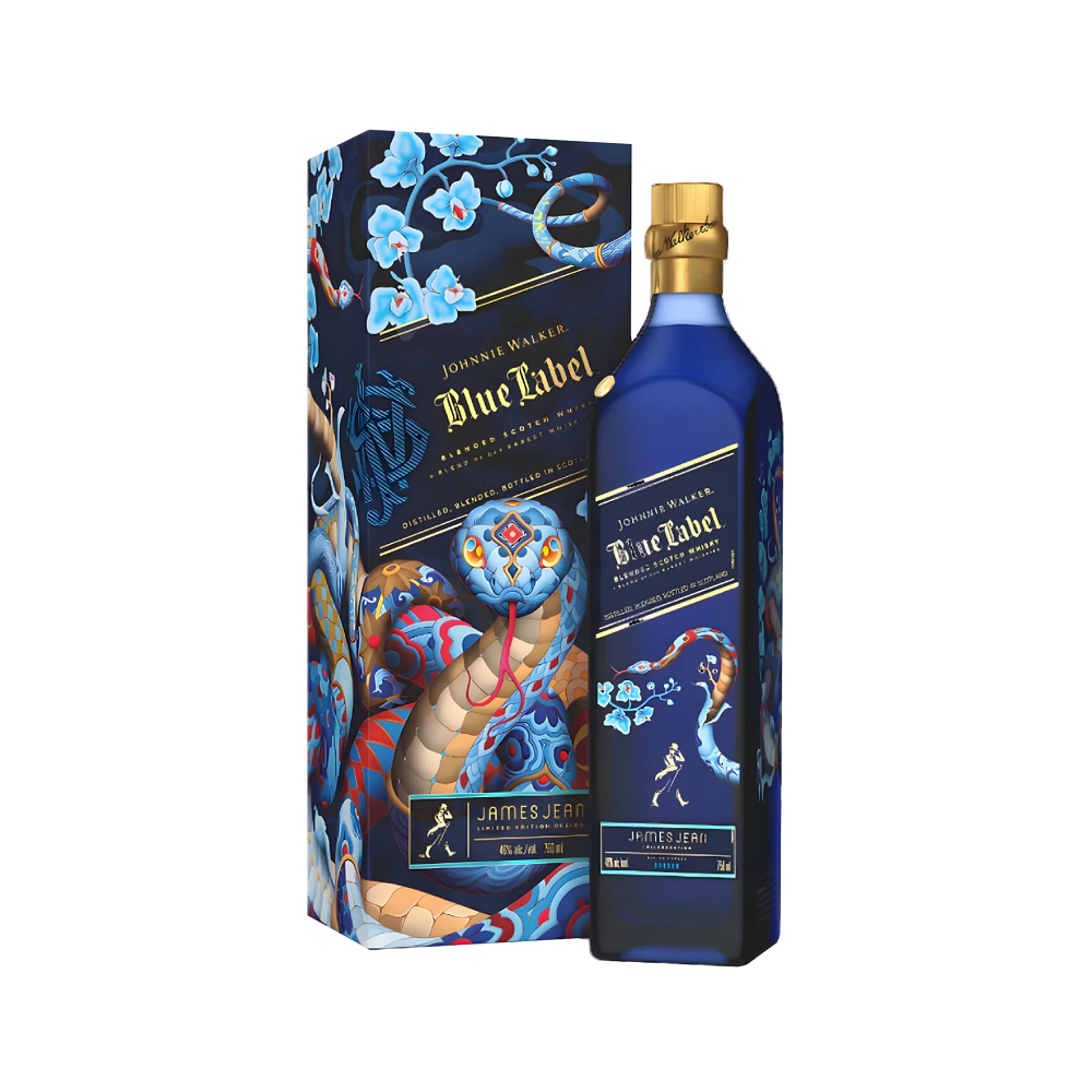 新品、未開栓】ジョニー・ウォーカー ブルーラベル 1リットル（箱入り
