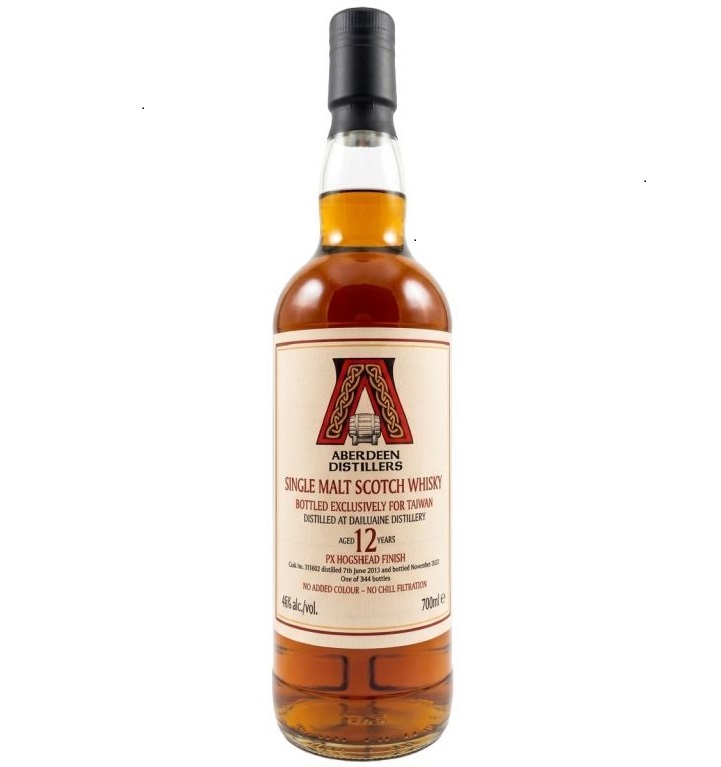 亞伯丁釀酒人 2013大雲12年 Aberdeen Distillers 2013 Dailuaine 12yo