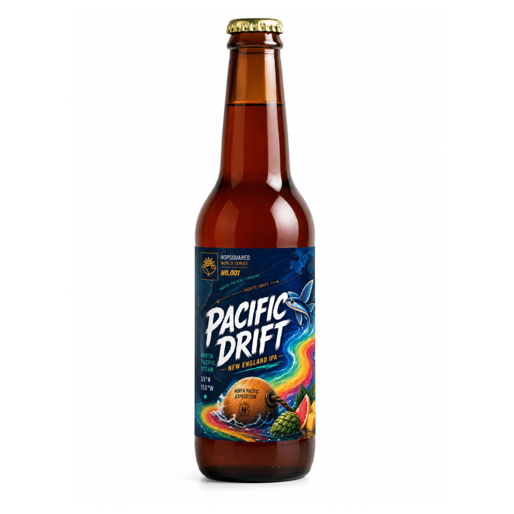 哈斯葵 No.001 太平洋漂流 新英格蘭 IPA Hopsquared No.001 Pacific Drift New England IPA