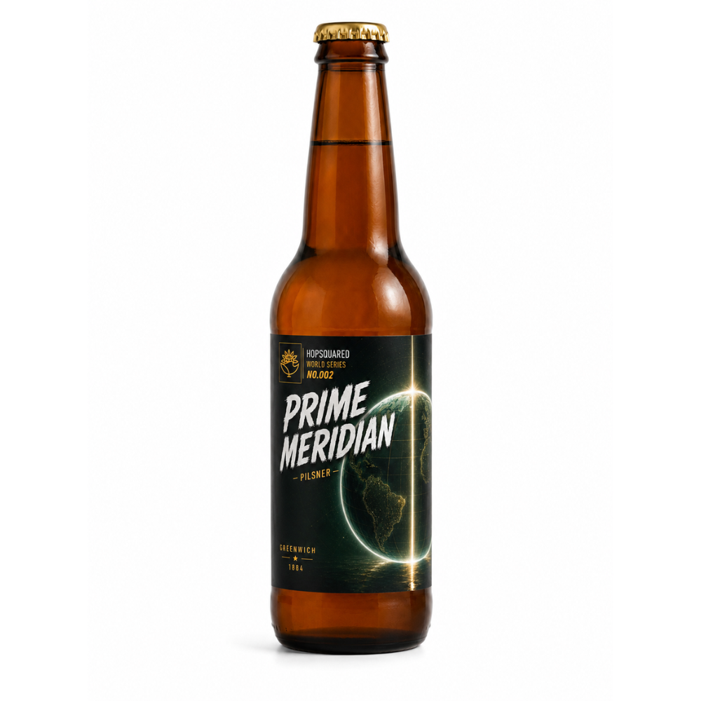 哈斯葵 No.002 本初子午線皮爾森 Hopsquared No.002 Prime Meridian Pilsner